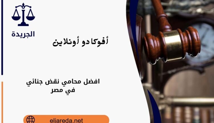 محامي نقض جنائي في مصر